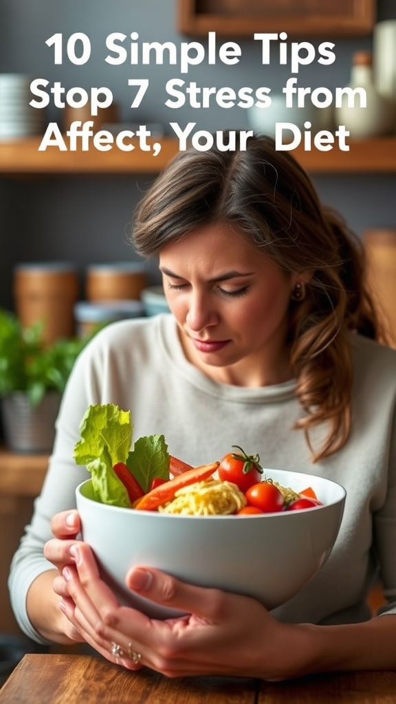 10 Simple Tips To Stop Stress From Affecting Your Diet