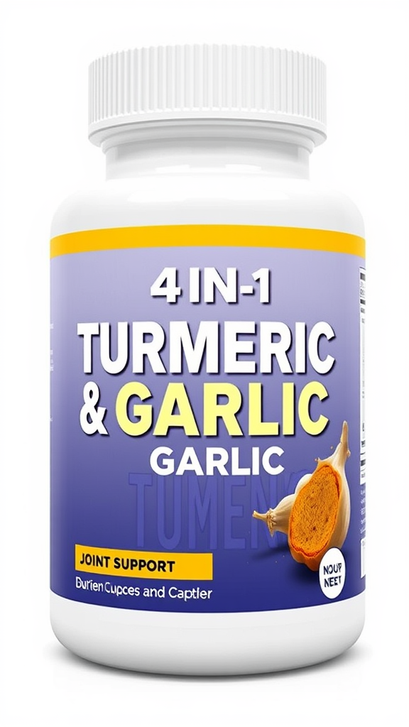 4-in-1 Turmeric & Garlic Review: Joint Support