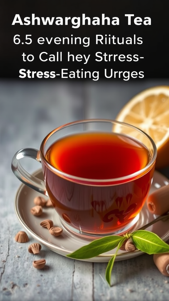 Ashwagandha Tea: 6 Evening Rituals To Calm Stress-Eating Urges
