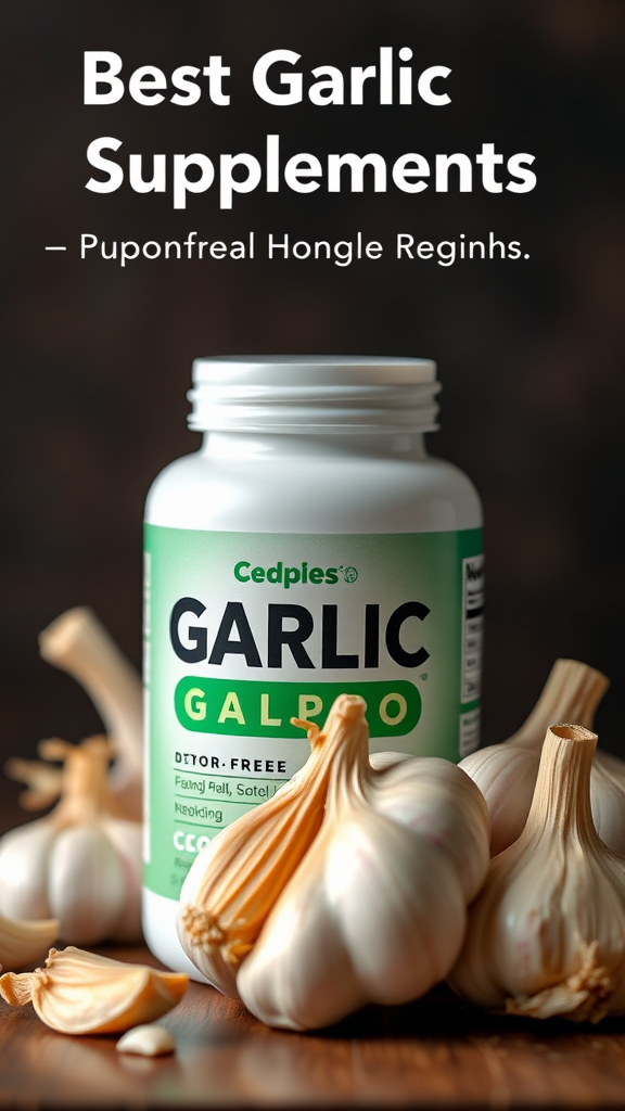 Best Garlic Supplements – Odor-Free, Hassle-Free