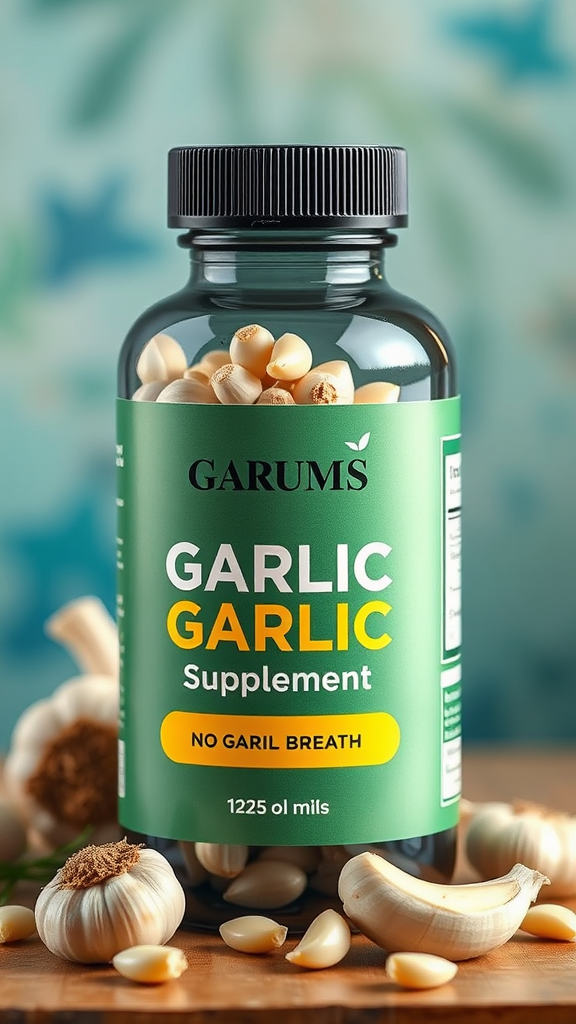 Best Odorless Garlic Supplement – No Garlic Breath!
