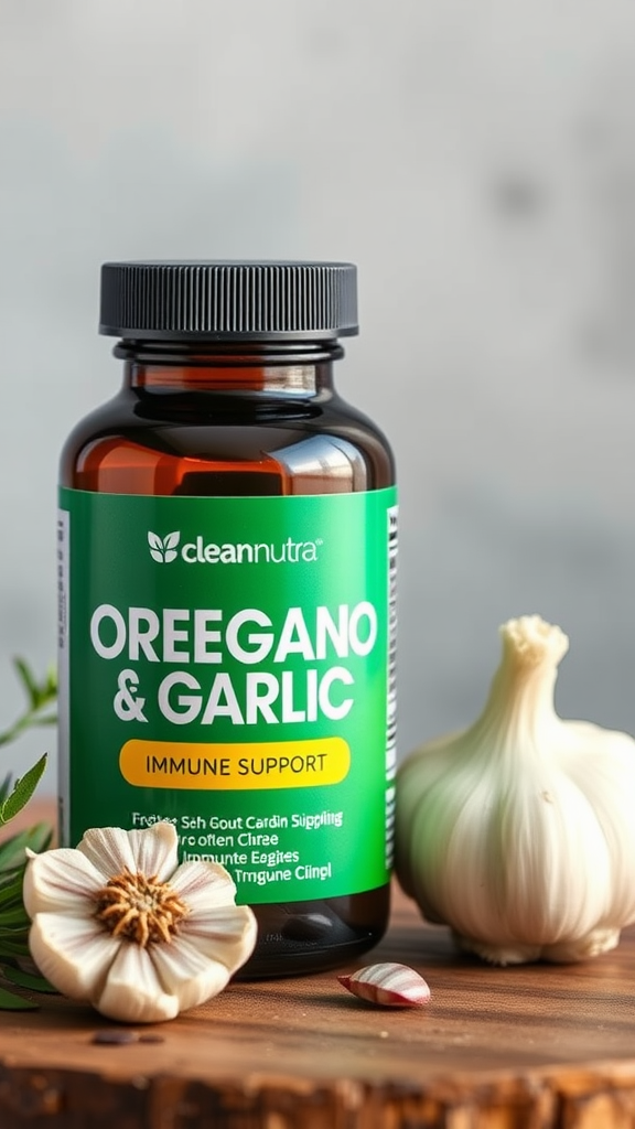 Clean Nutra Oregano & Garlic Review: Immune Support