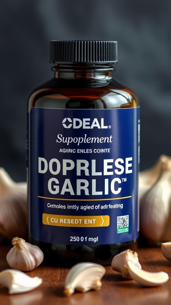 DEAL Supplement Odorless Aged Garlic Review