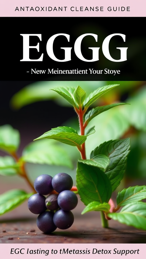 EGCG For Metastasis Detox Support [Antioxidant Cleanse Guide, 2025]