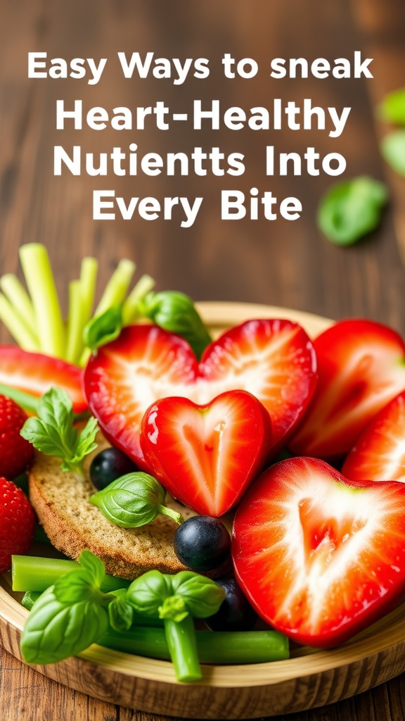 Easy Ways To Sneak Heart-Healthy Nutrients Into Every Bite