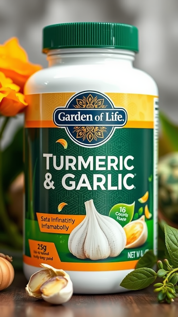 Garden Of Life Turmeric & Garlic Review: Inflammatory