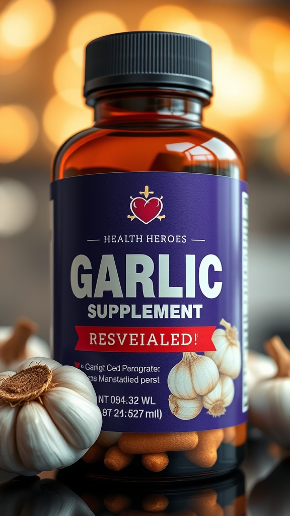 Heart Health Heroes: Top Garlic Supplements Review Revealed