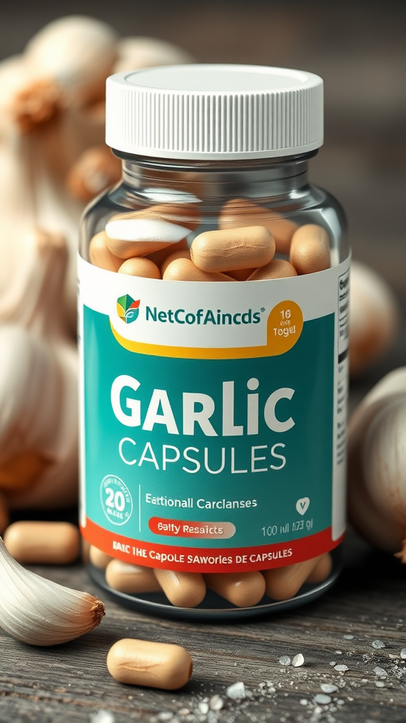 High Quality Garlic Capsules – Highly Recommended