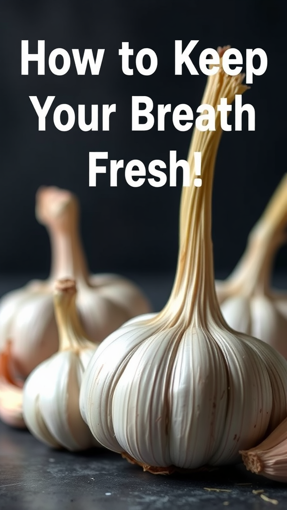 Is Garlic Breath Holding You Back? Here’s How To Keep Your Breath Fresh