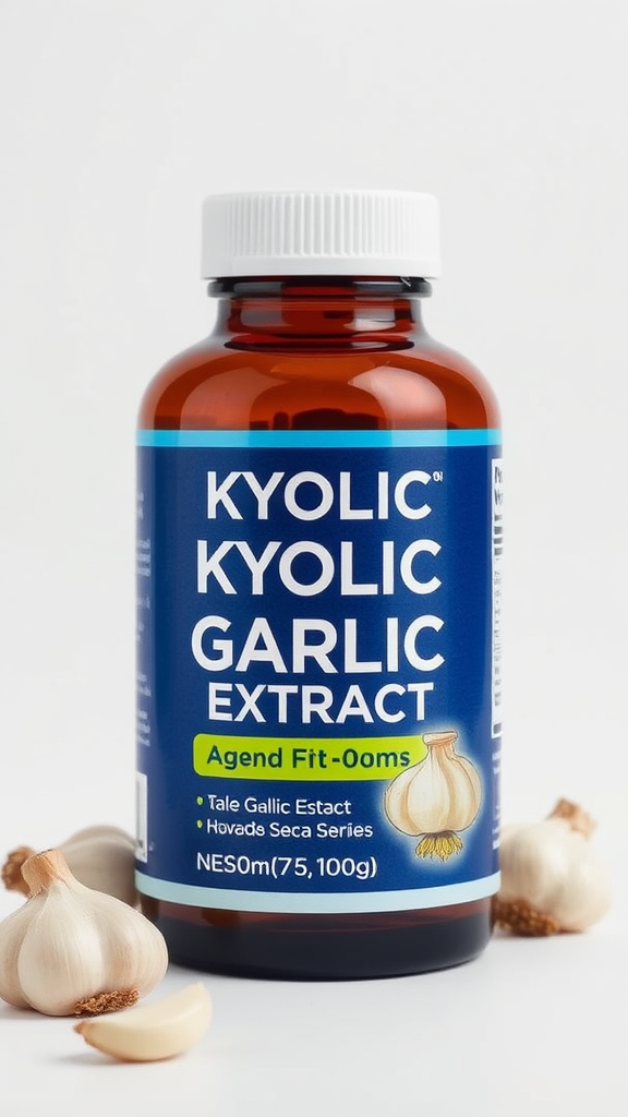 Kyolic Aged Garlic Extract 104 Review: Cholesterol
