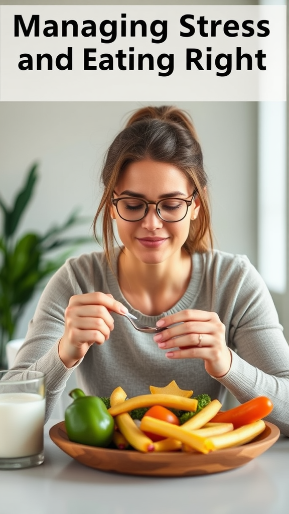 Managing Stress And Eating Right: Tips For Busy Adults