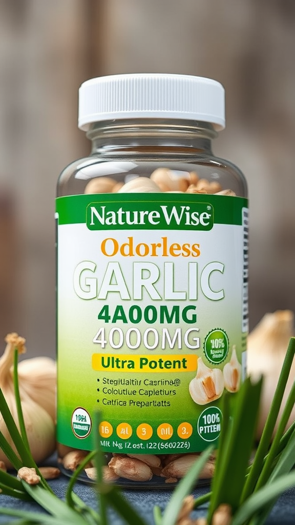 NatureWise Odorless Garlic 4000mg Review: Ultra Potent