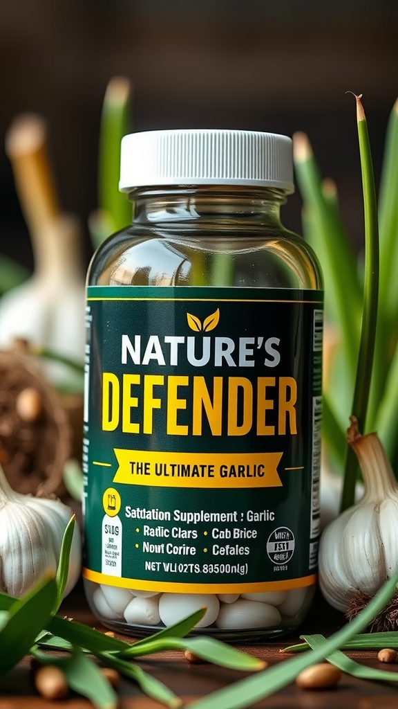 Nature's Defender: The Ultimate Garlic Supplement Review