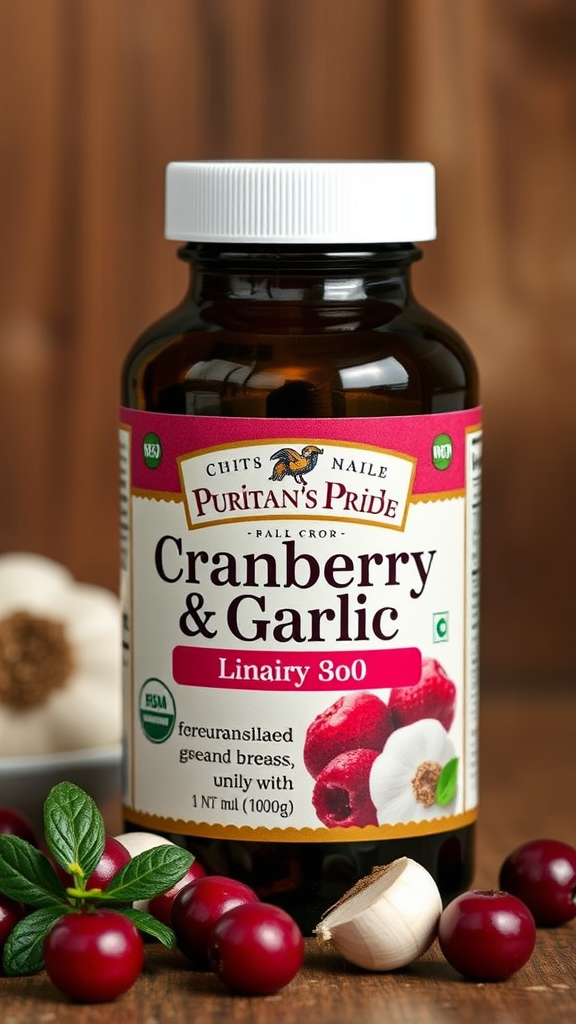 Puritan's Pride Cranberry & Garlic Review: Immune