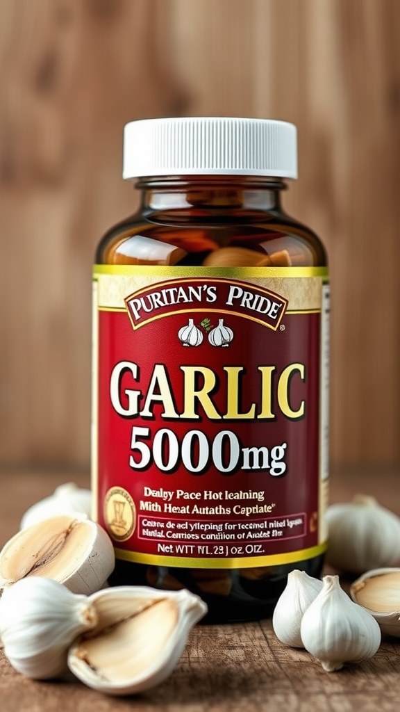 Puritan's Pride Garlic 5000mg Review: Heart Health