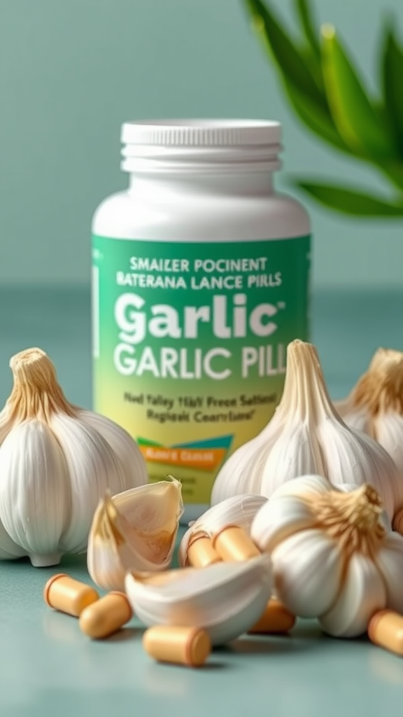 Quality Garlic Pills – High Potency, No Aftertaste