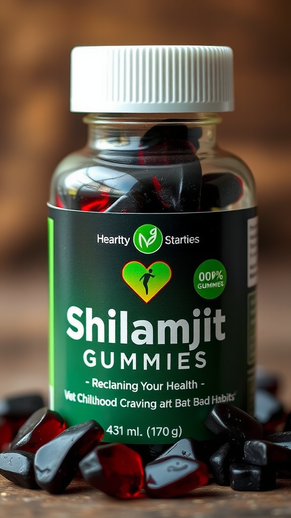 Shilajit Gummies: Reclaiming Your Health From Childhood Cravings And Bad Habits