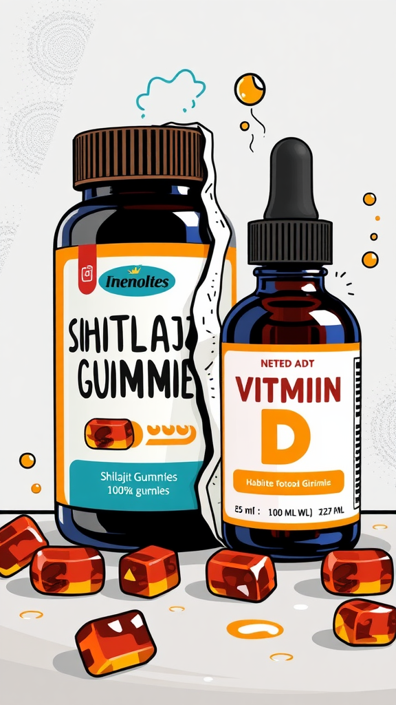 Shilajit Gummies Vs. Vitamin D Drops: From Cartoon-Inspired Junk-Food Habits To A Healthy Routine