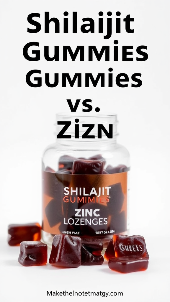 Shilajit Gummies Vs. Zinc Lozenges: Why Nostalgic Adults Avoid Supplements And How To Change That