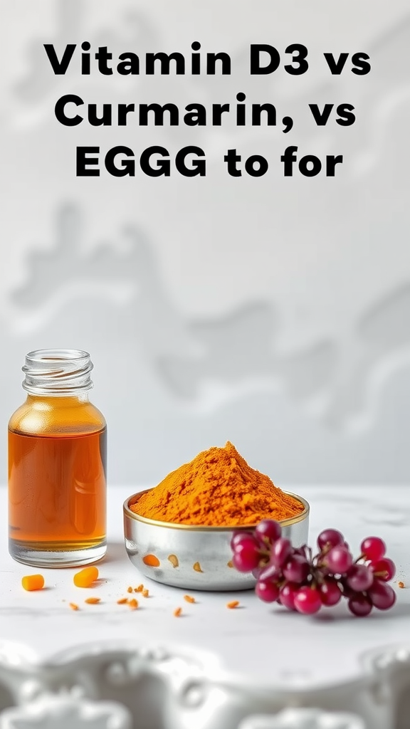 Vitamin D₃ V Curcumin V EGCG For Metastasis [2025 Guide]