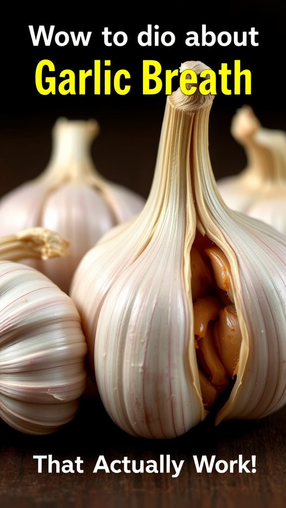 What To Do About Garlic Breath: Solutions That Actually Work
